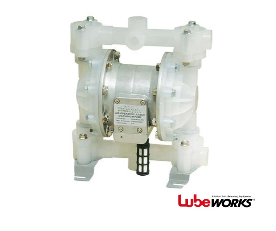 Diaphragm Pump 3/4" lubeworks for oil, diesel and chemicals