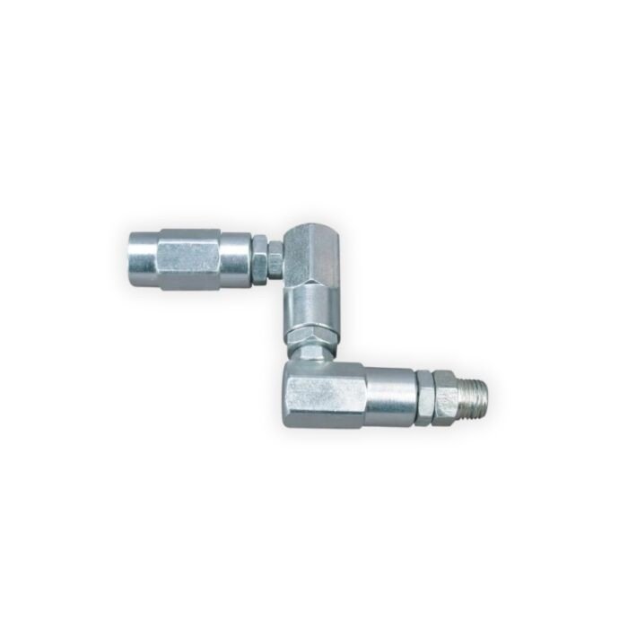 Z Swivel joint for grease control gun