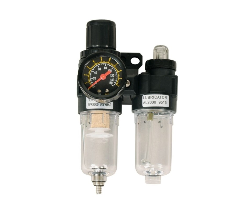 Air Regulator & Oiler FIlter for air operated pumps and compressors