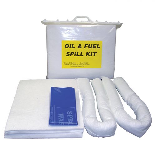 Spill kit for use on spillages