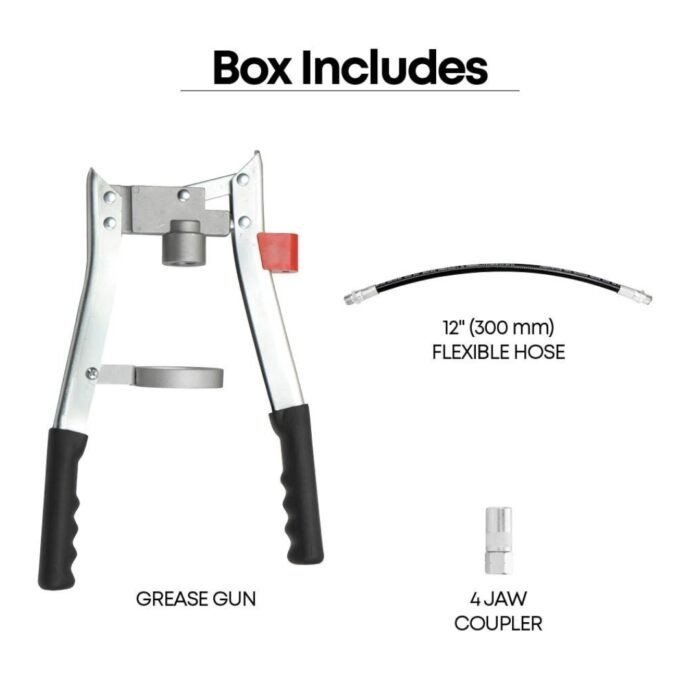 Groz two handed grease gun for 500g cartridge