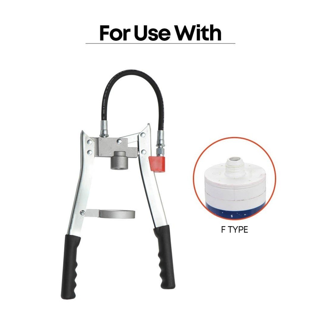 Groz two handed grease gun for 500g cartridge