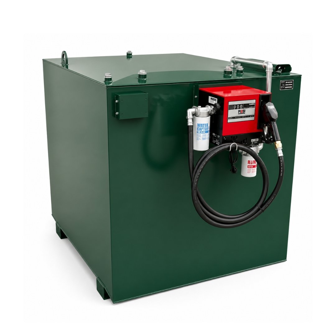 1500 litre tank 2700 litre tank for diesel with pump