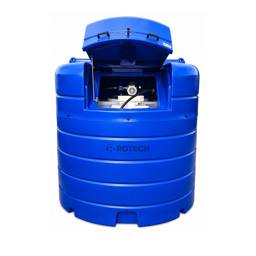 2500 litre bunded plastic adblue tank carbery