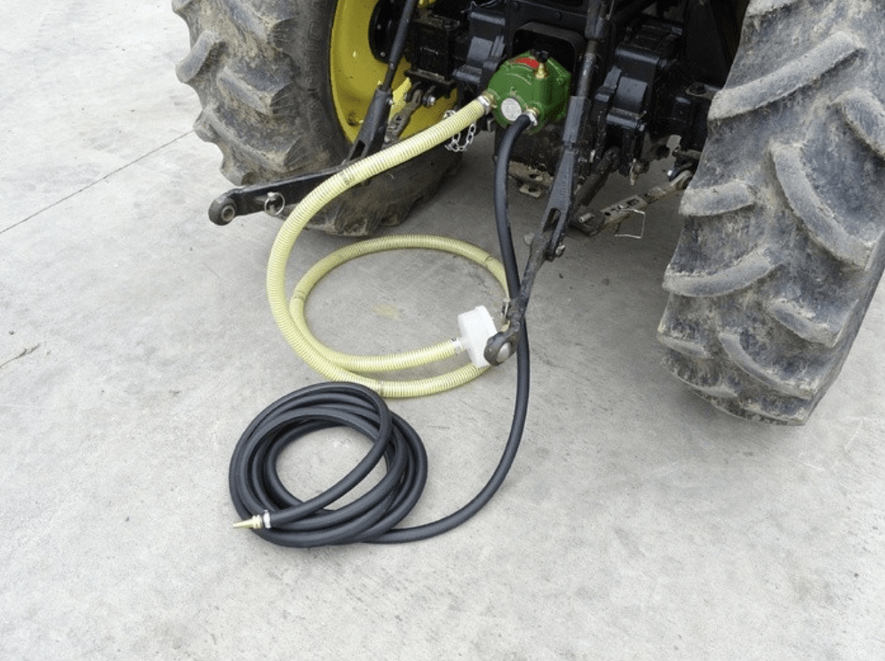 Ferroni PTO Pump On The Back Of A Tractor