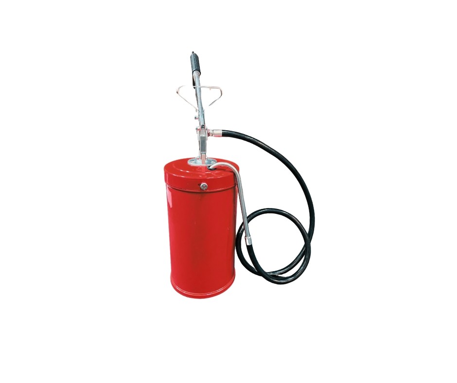 16 Litre oil dispenser with hose and pump