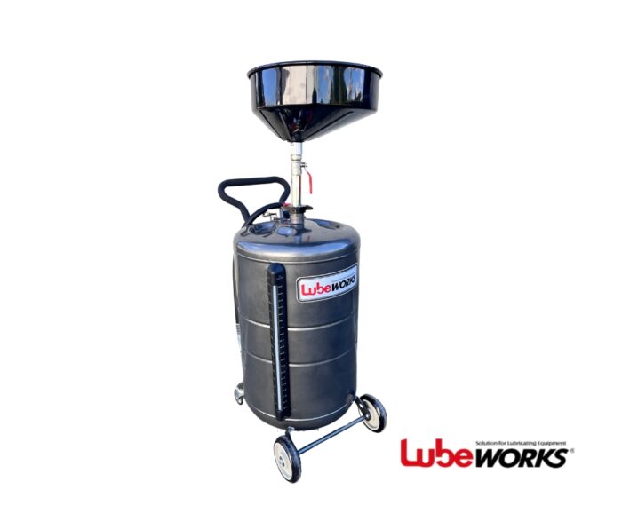 Waste Oil Drainer 100 litre lubeworks for waste oil