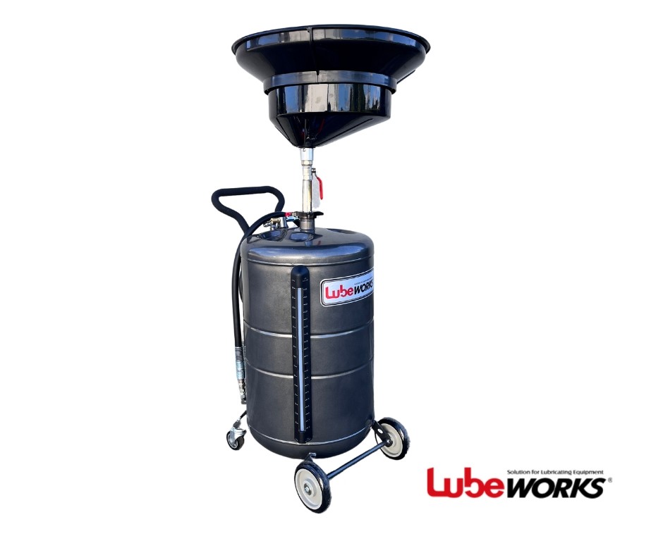 Waste Oil Drainer 100 litre lubeworks for waste oil