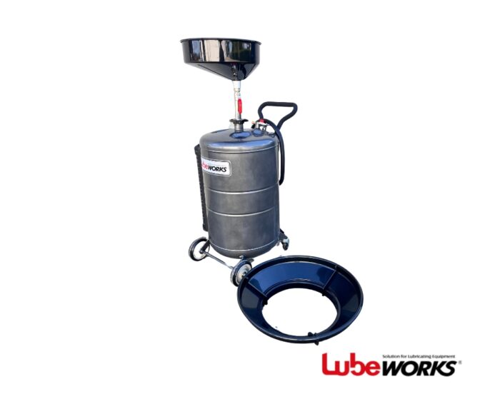 Waste Oil Drainer 100 litre lubeworks for waste oil