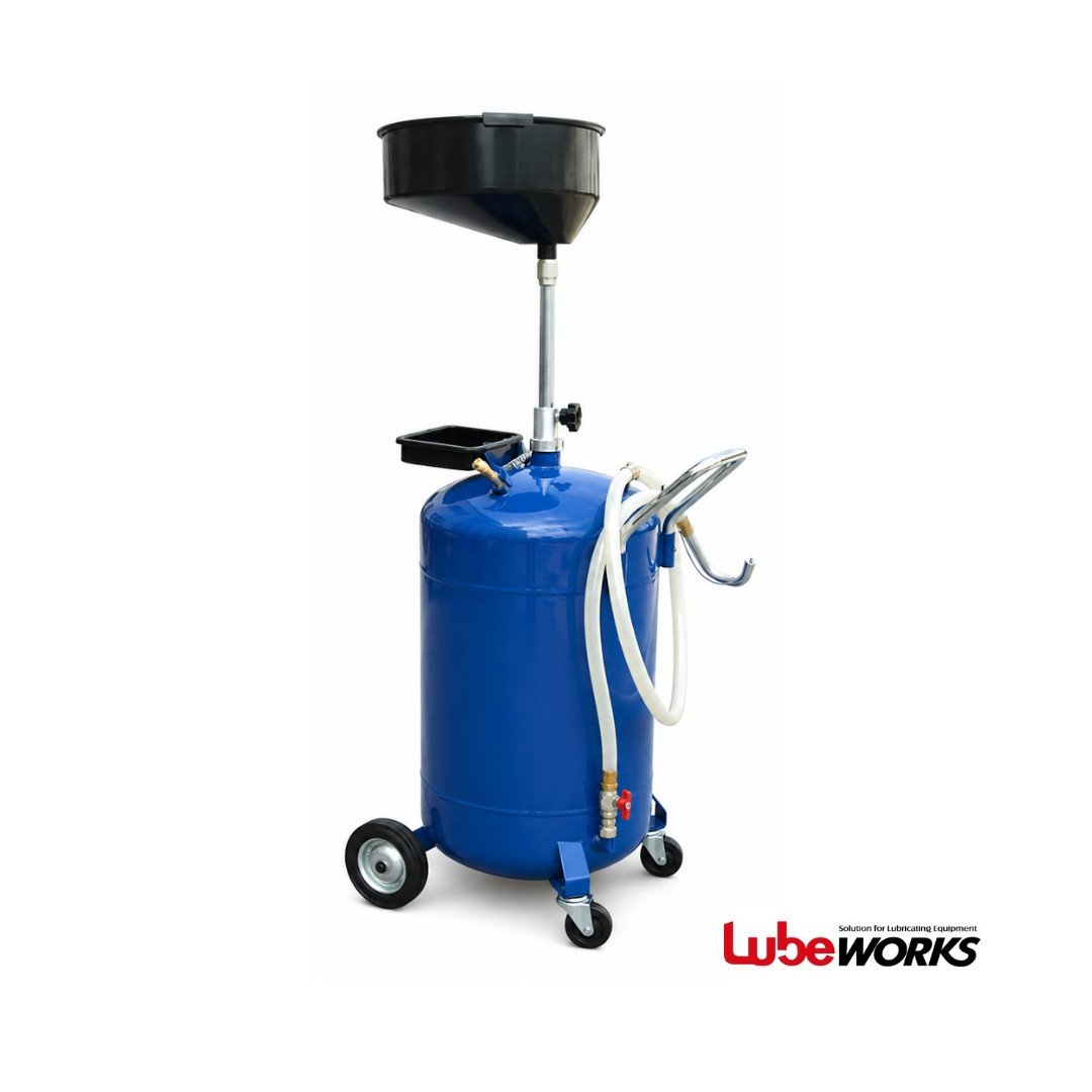 65 litre and 90 litre oil drainer waste oil