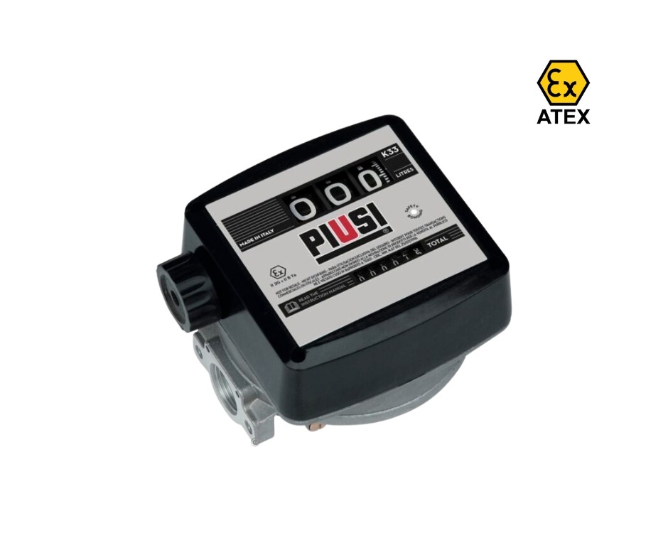 Atex meter K33 for petrol, Kerosene and Diesel