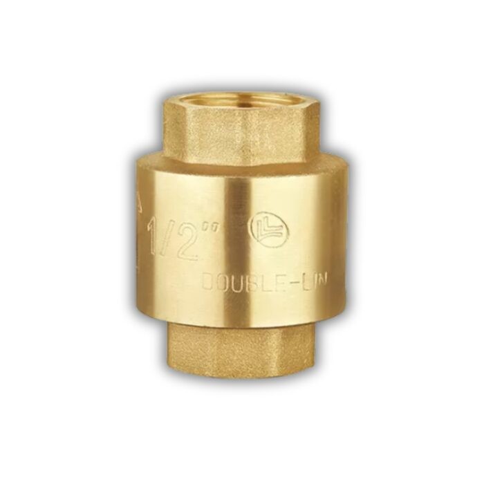 Brass non return check valve for diesel, oil, pluming and more