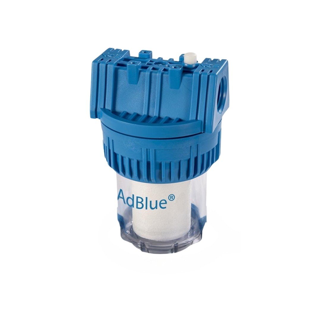 1" AdBlue filter with glass bowl and 20 micron cartridge