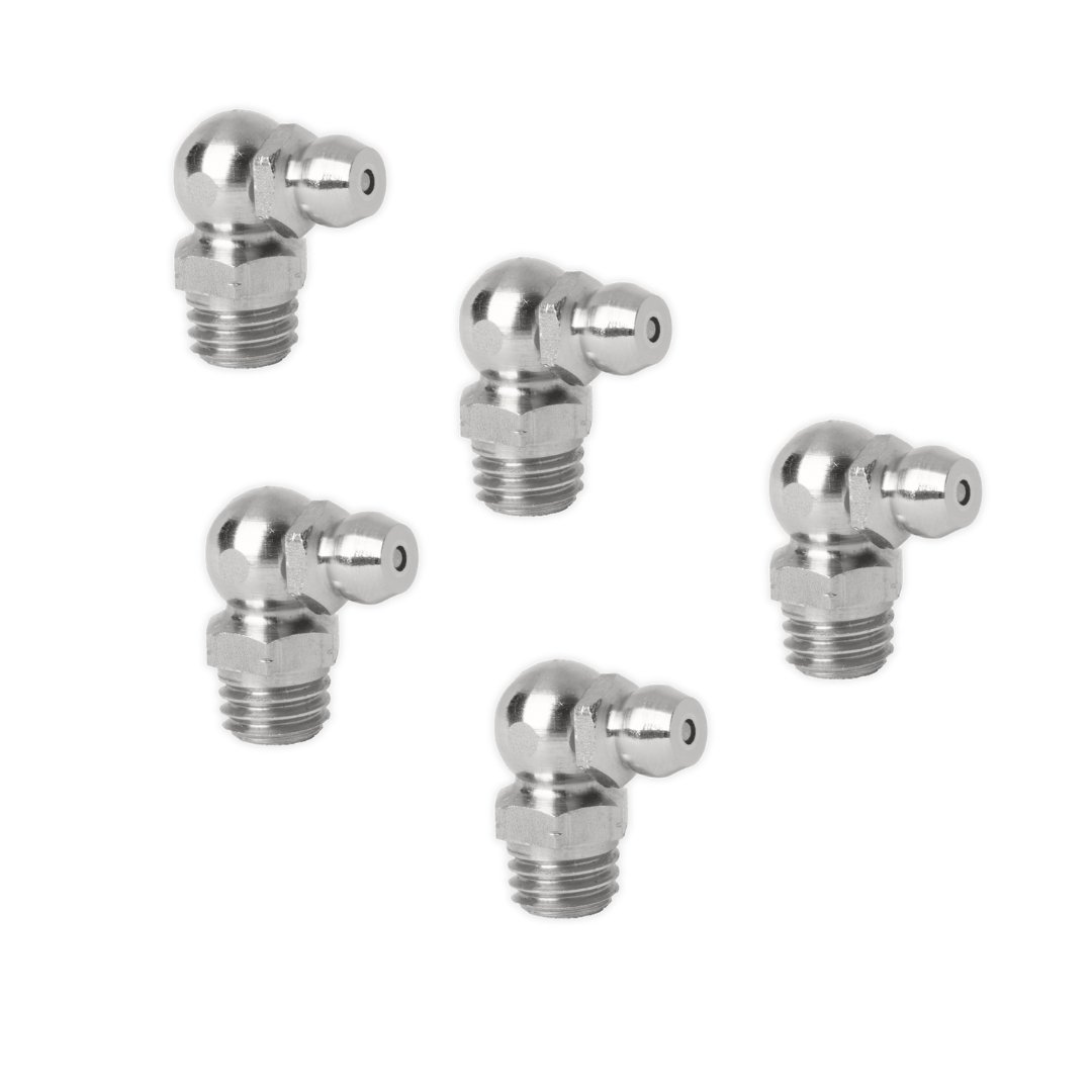 90 degree metric grease nipple fitting