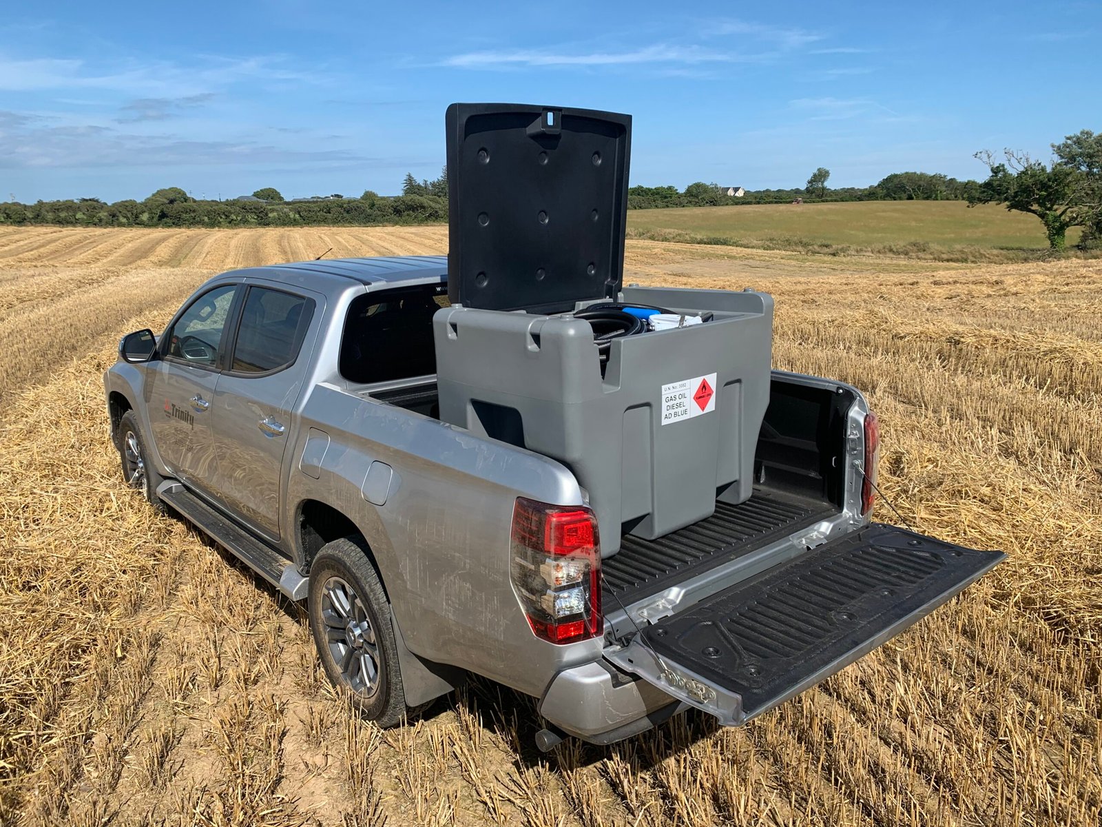 Mobile diesel tank 400 litre and 50 litre adblue