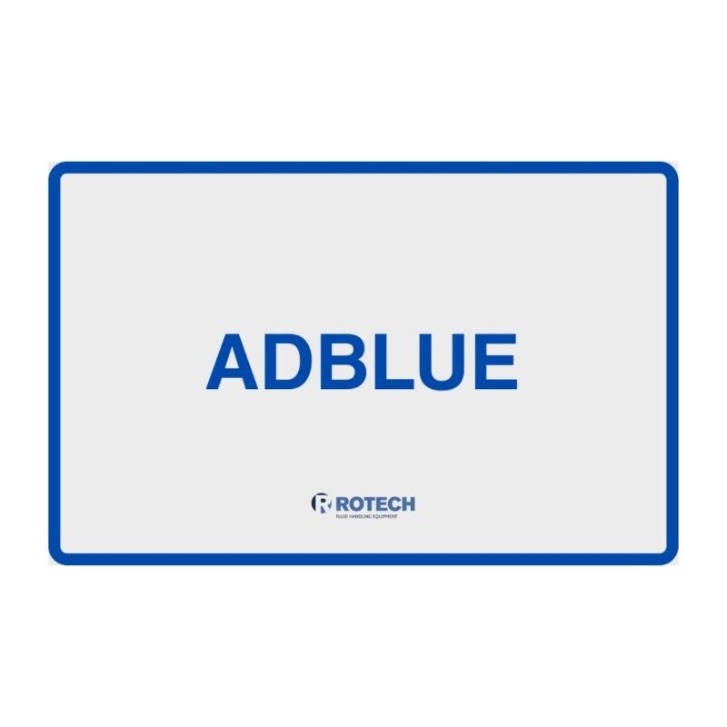 AdBlue Sign - Die Bond - Diesel Tank & Pump Signage