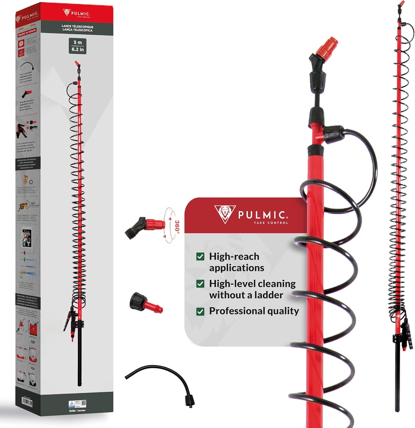 5 Metre telescopic Lance