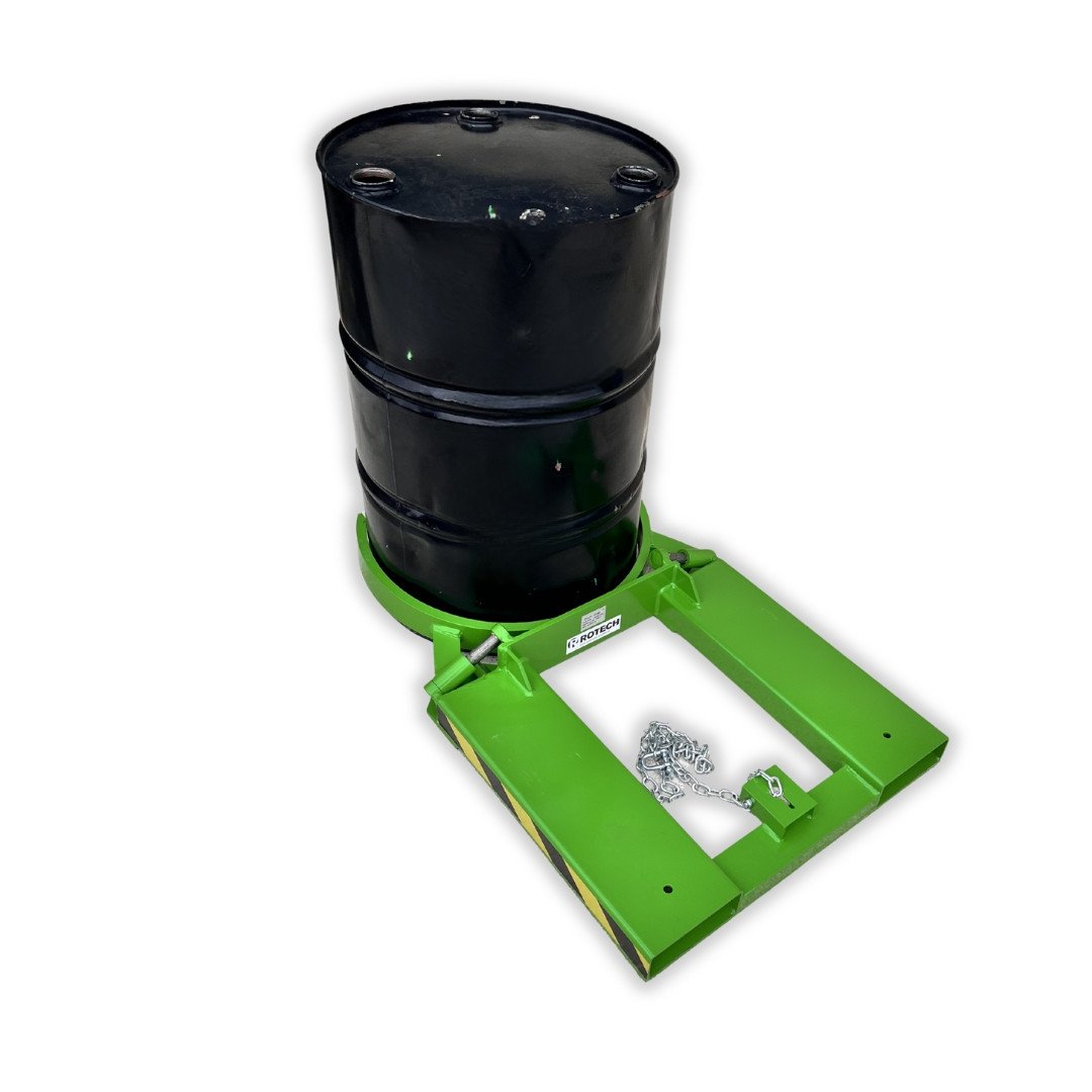 Barrel foklift grabber & drum lifter. Suits all fork types