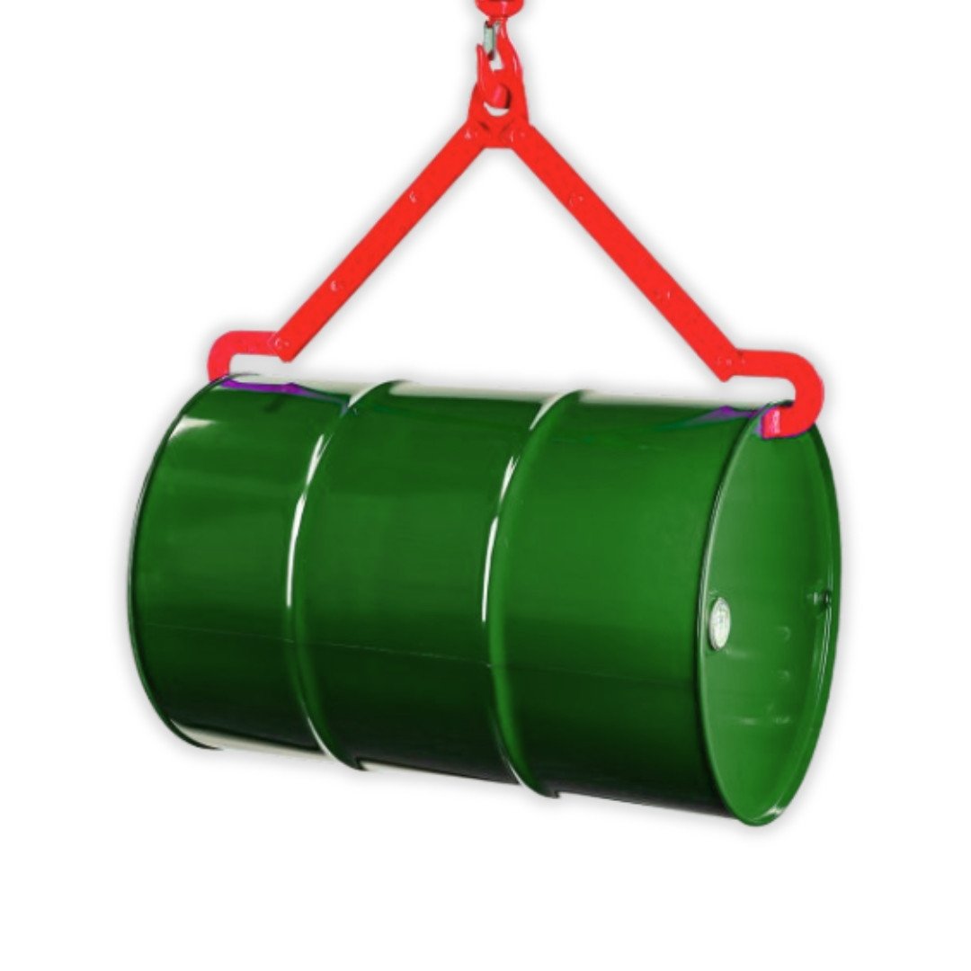 Horizontal drum lifting clamp