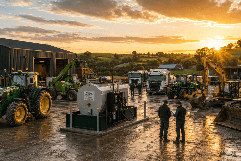Modern Irish fleet using professional diesel fuel management to improve efficiency