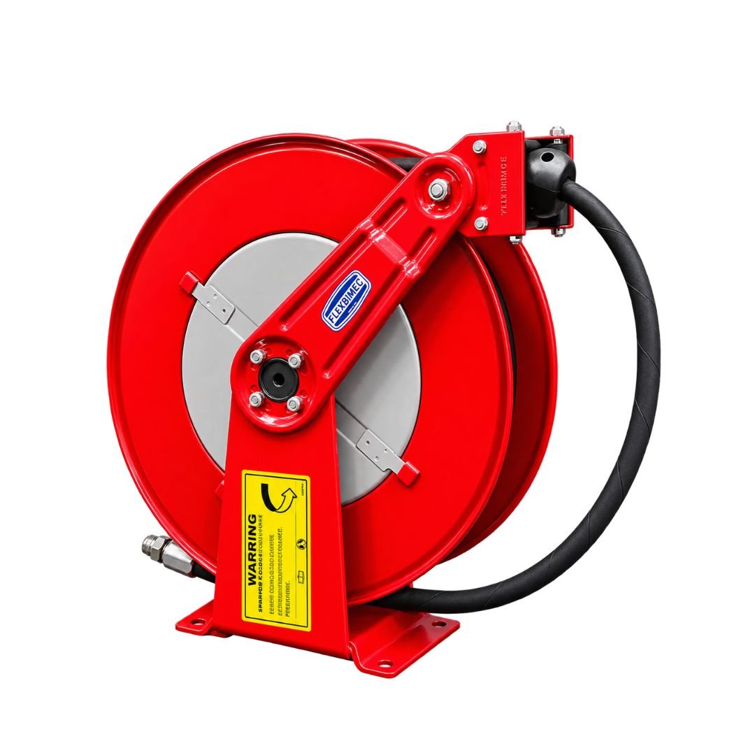 power washer hose reel with high pressure hose 9081 flexbimec
