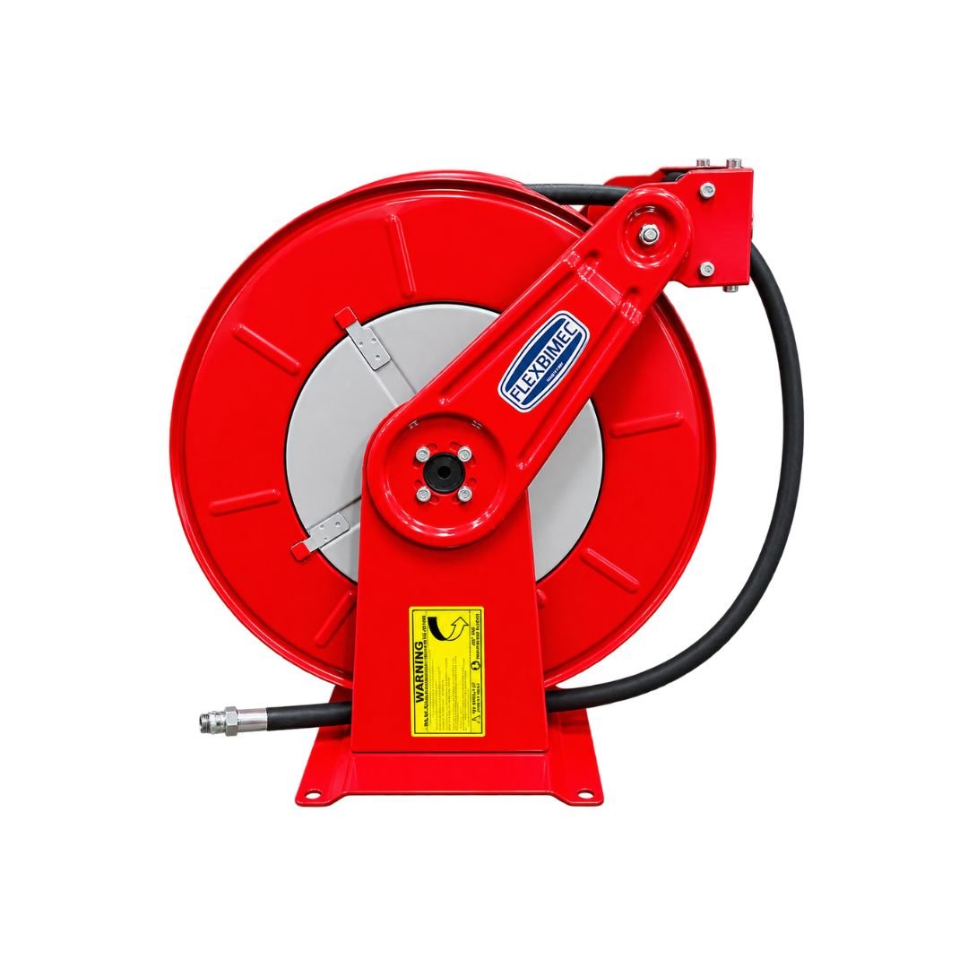 9083 Flexbimec hose reel with 2/8" hose for pressure washer