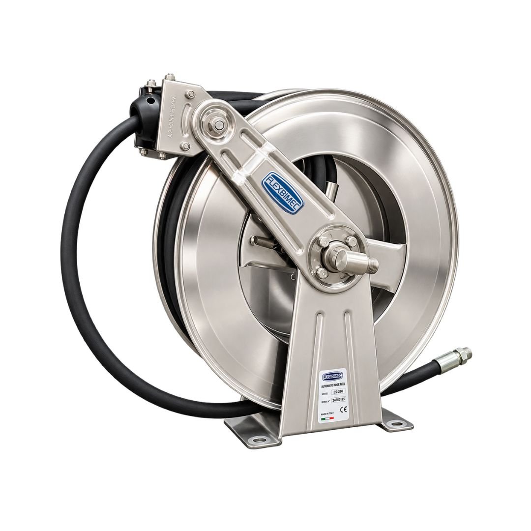 Stainless hose reel rotechshop.ie